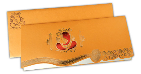 Ganesha Indian Wedding Card